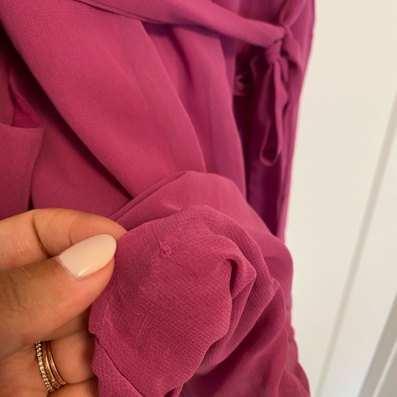 Bar iii Purple Romper - Picture 4 of 8